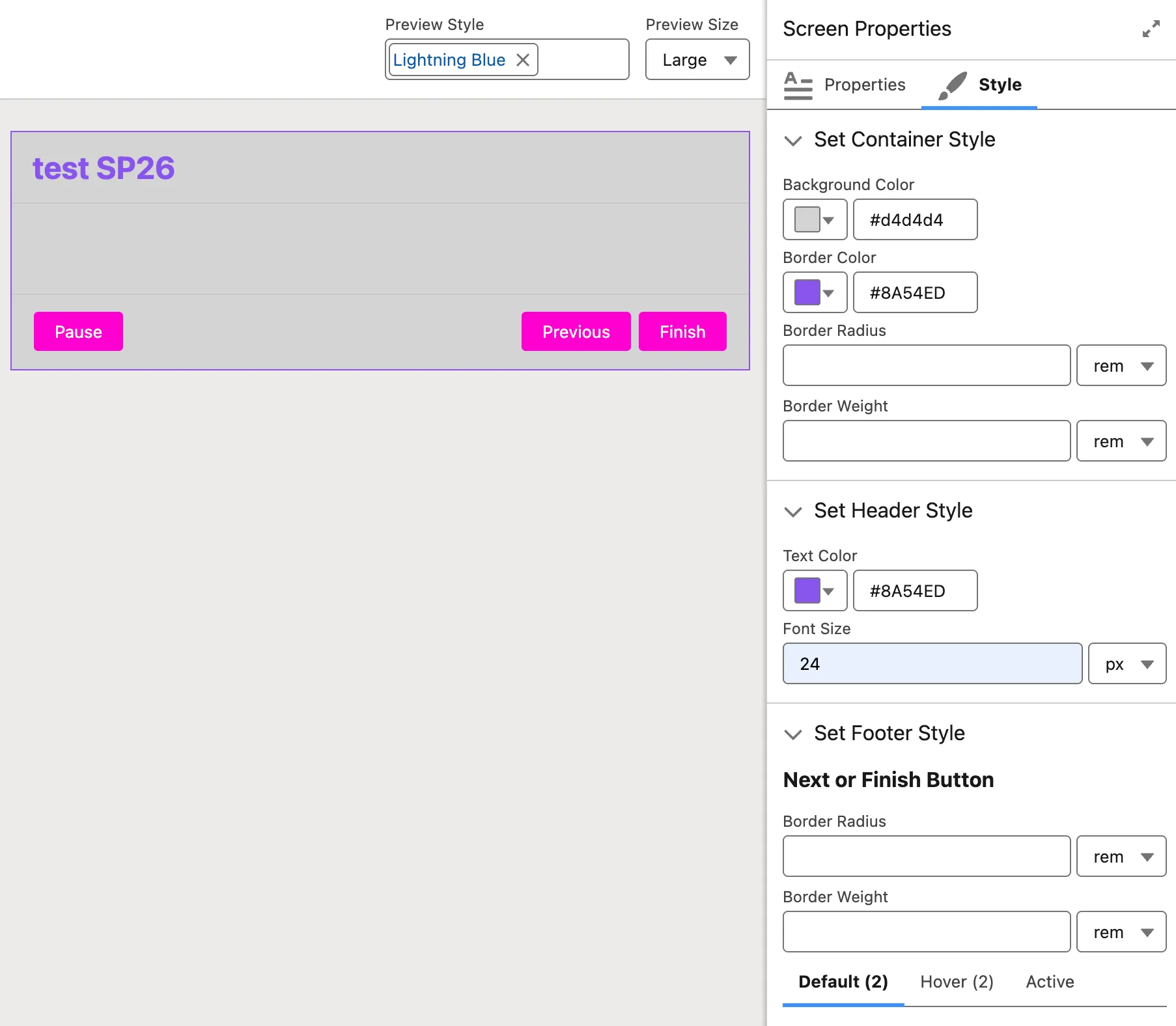 Salesforce screenshot: Brand-aligned Screen Flows
